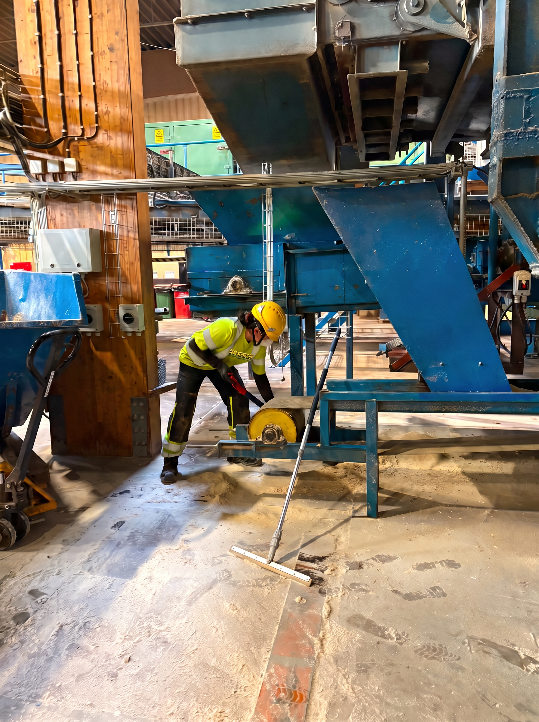 CSM Service construction cleaning team at work, photo 5