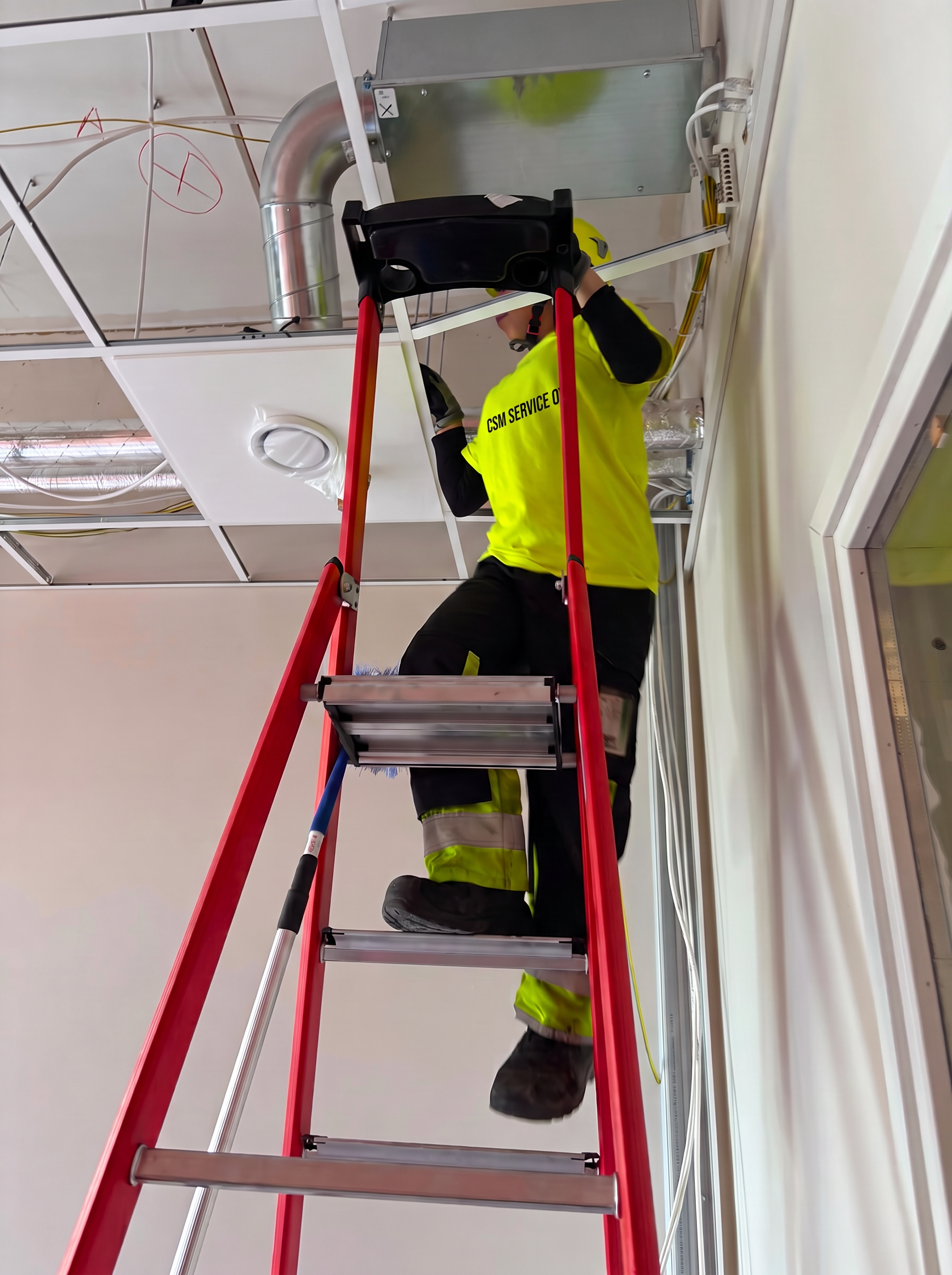 CSM Service construction cleaning team at work, photo 9