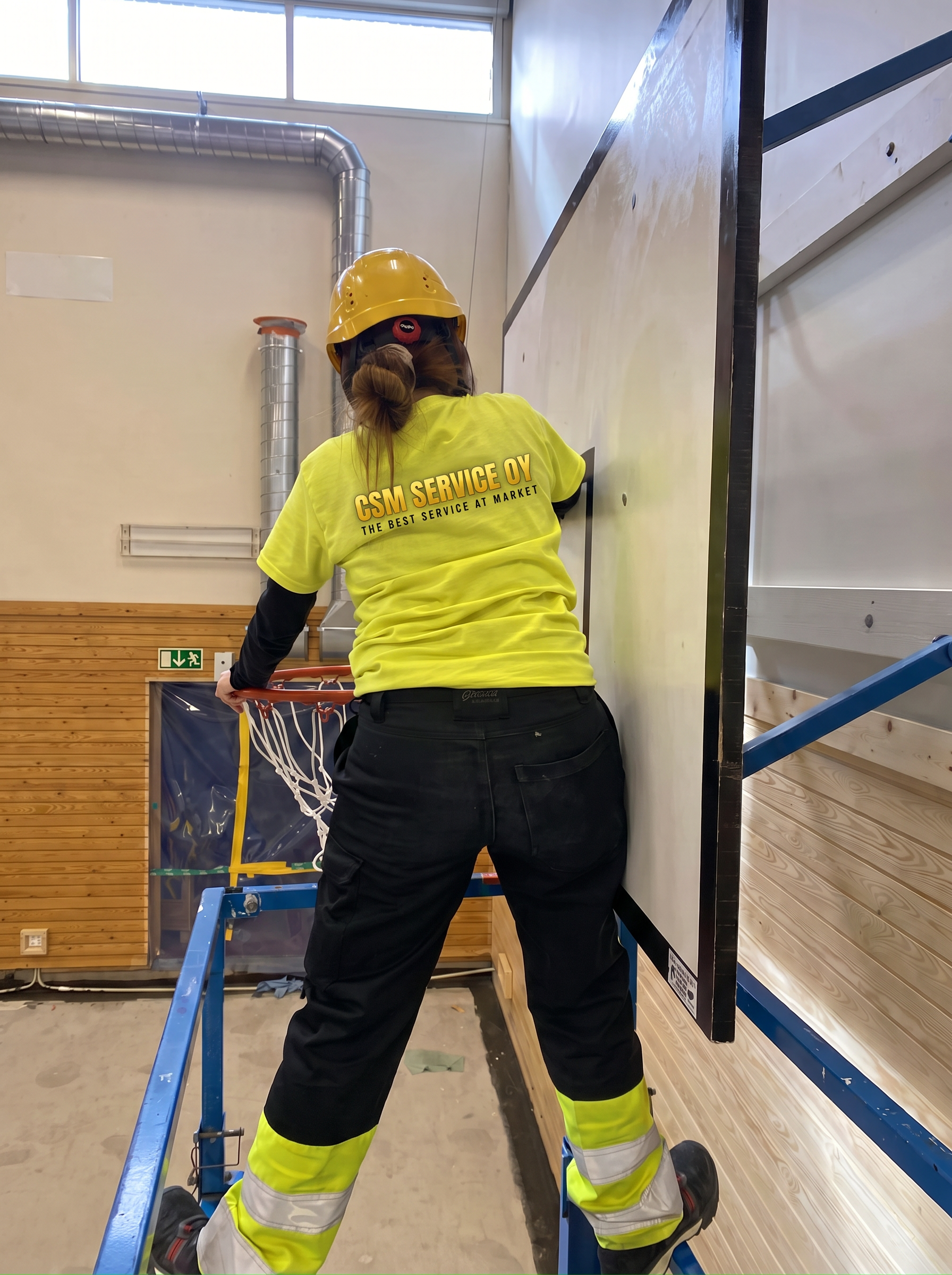 CSM Service construction cleaning team at work, photo 14