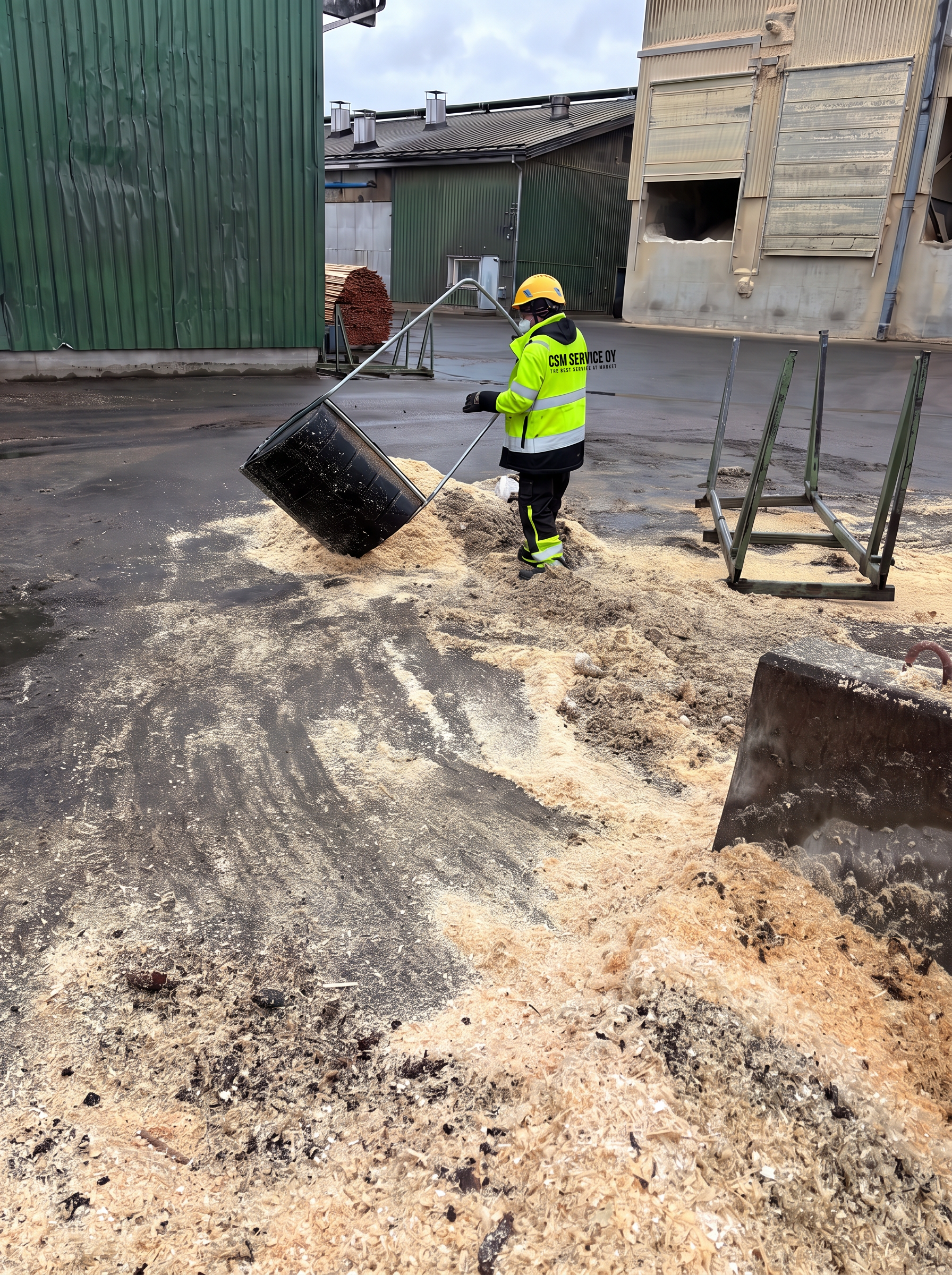 CSM Service construction cleaning team at work, photo 18