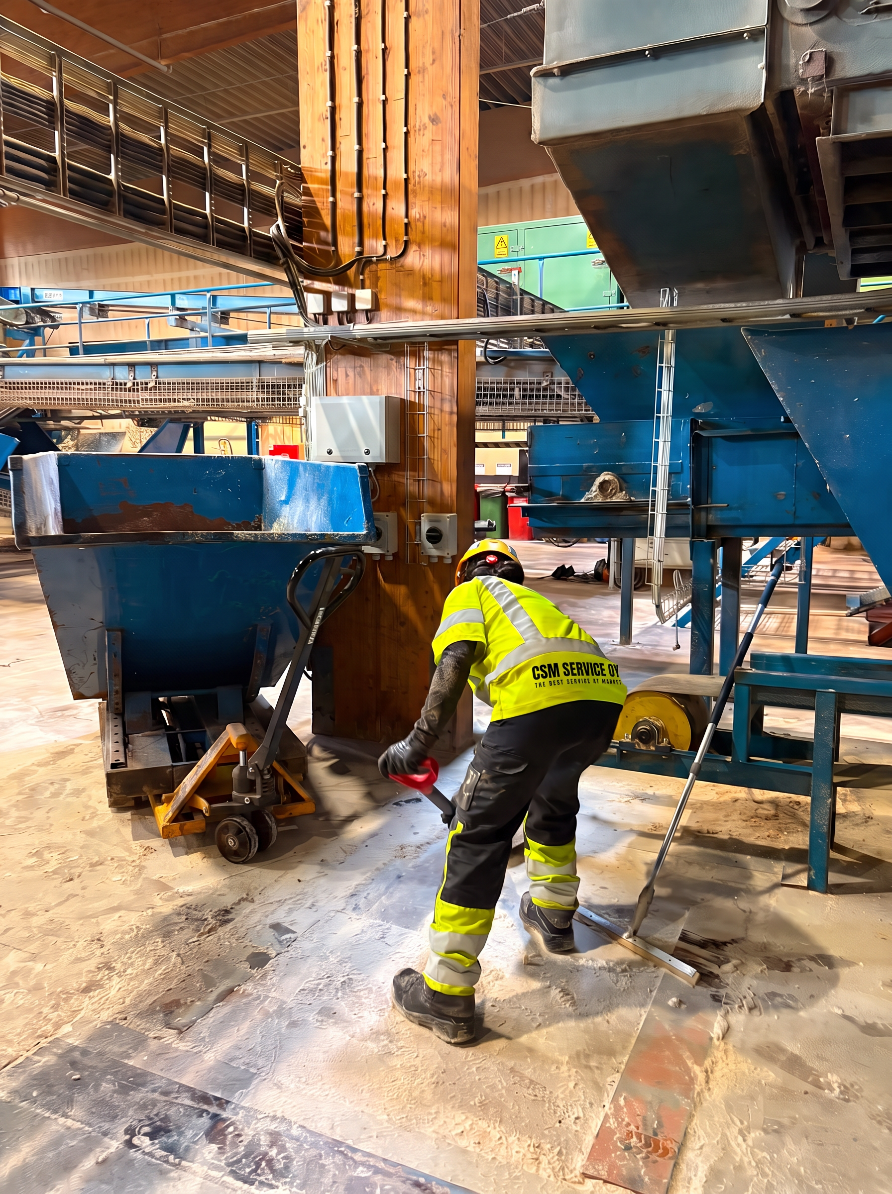 CSM Service construction cleaning team at work, photo 20